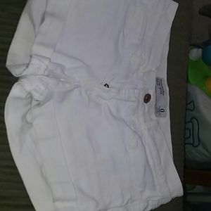 White shorts